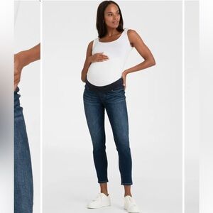 Seraphine Dark Blue Maternity Jeggings